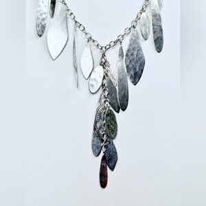 Silpada Rare HTF Engraved Sterling Silver “GYPSY GIRL” Fringe Style Necklace